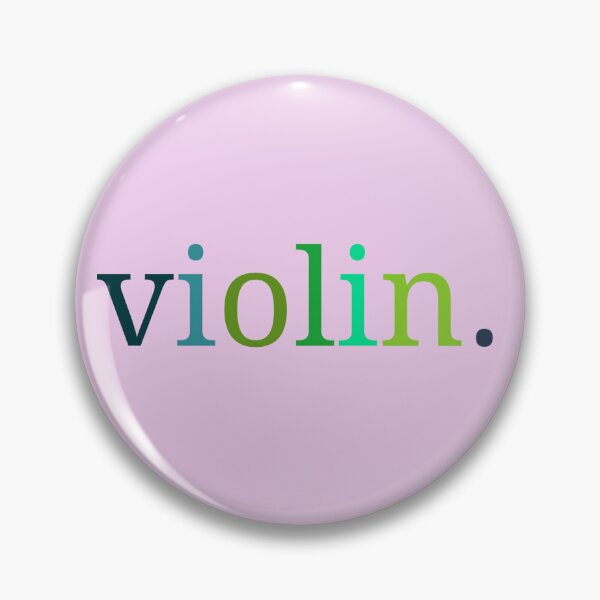 Item preview, Violin. One Word monochrome blue green designed and sold by artdesignbysam.