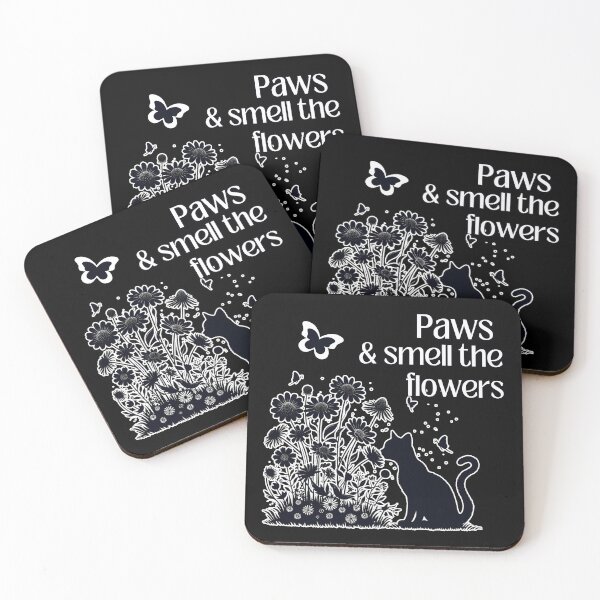 Item preview, Paws and Smell the flowers designed and sold by Fr0mtheMachine.
