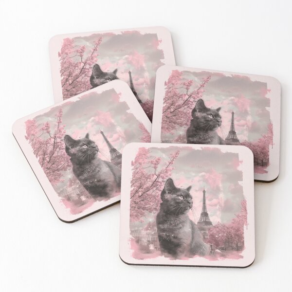 Item preview, A Cat in Paris - Parisian Cat designed and sold by CleverboyDsgns.
