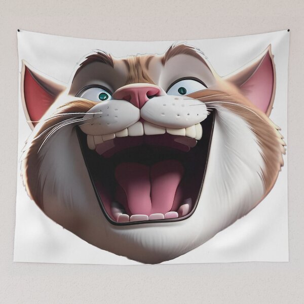 Item preview, Happy cat designed and sold by thongbon.