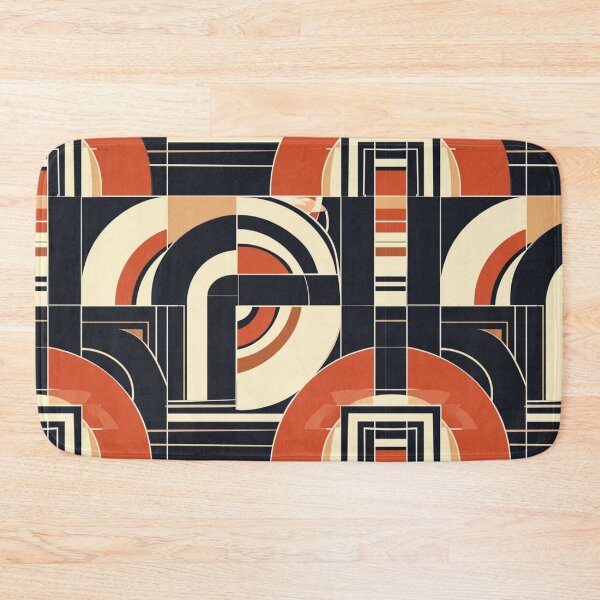 Item preview, Modernist Geometric Harmony - Abstract Art Deco Print designed and sold by Nicholas Panek.