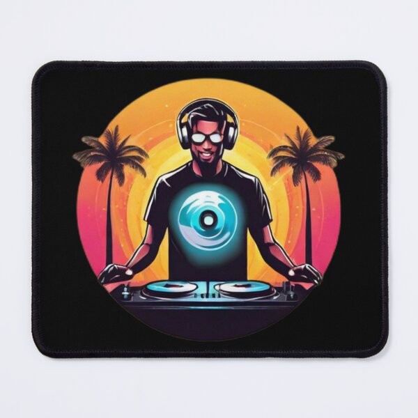 Item preview, Vinyl Vibes: Glowing DJ Logo T-Shirt Collection designed and sold by My-Hoodies.