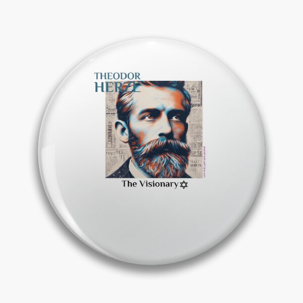 Item preview, Theodor Herzl - The Visionary designed and sold by Jewish Fashion  Police.