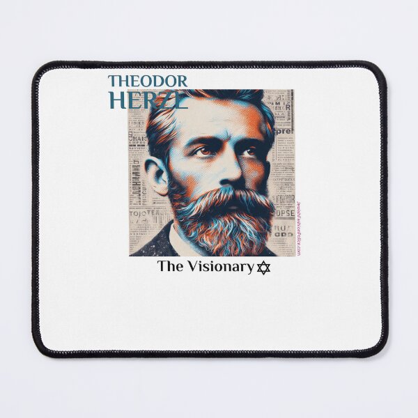 Item preview, Theodor Herzl - The Visionary designed and sold by Jewish Fashion Police.