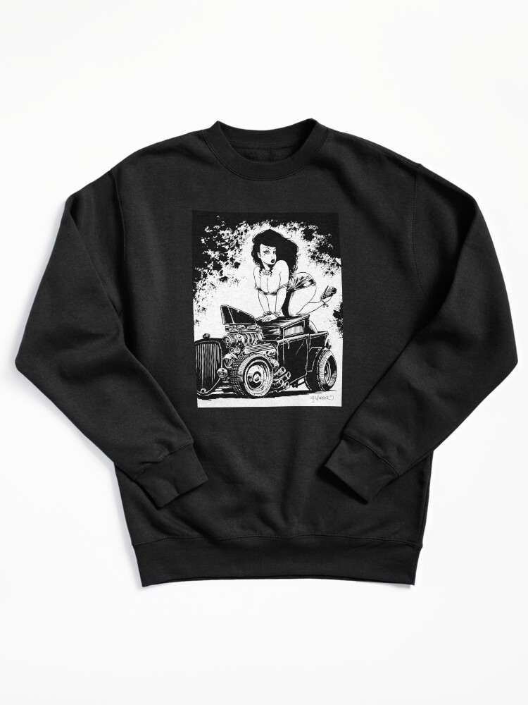 Thumbnail 2 of 7, Pullover Sweatshirt, SHORTY designed and sold by George Webber.
