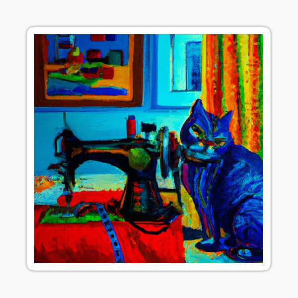 Item preview, Sewing Cats #24 designed and sold by giftsforpeoplewhosew.