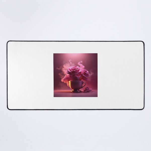 Item preview, Good Morning in rose smoke neon background designed and sold by MD Rauful Al Amin.