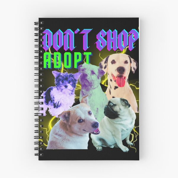 Item preview, 90 Bootleg Dogs Adopt Don't shop designed and sold by CyberArtistOne.