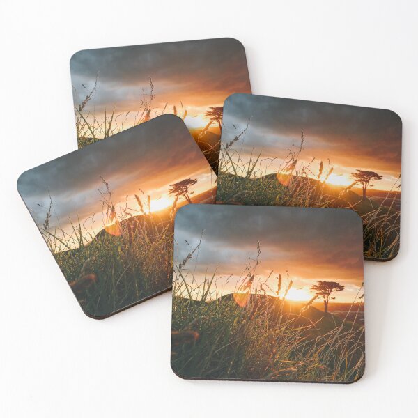 Item preview, Dark Moody Sunset on top a Mountain New Zealand designed and sold by MeganMatsuoka.