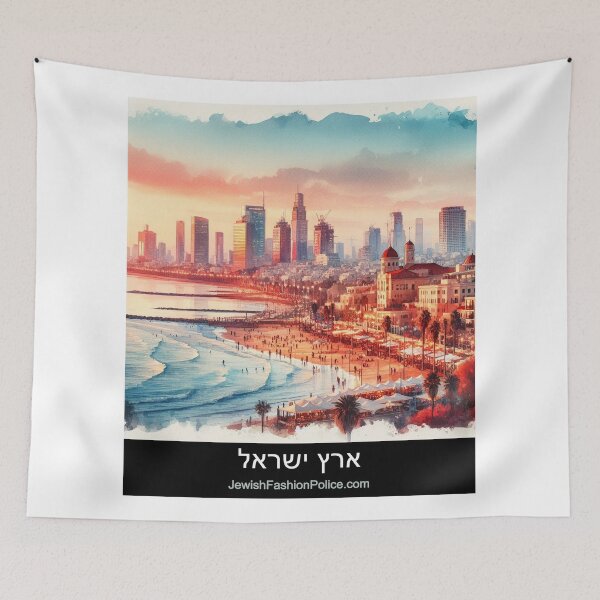 Item preview, Beautiful Tel Aviv 2 designed and sold by Jewish Fashion  Police.