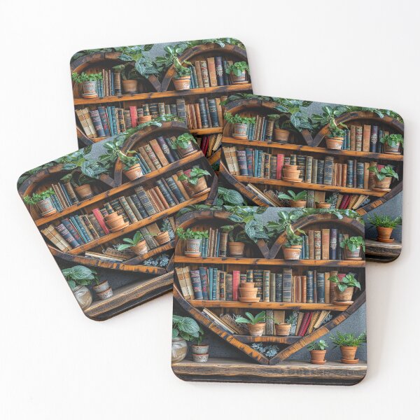 Item preview, Heart Shaped Bookshelf - Landscape designed and sold by jecphotography and art.