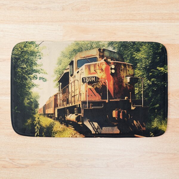 Item preview, Explore the Nostalgia of Old Trains designed and sold by JustArtDesign9.