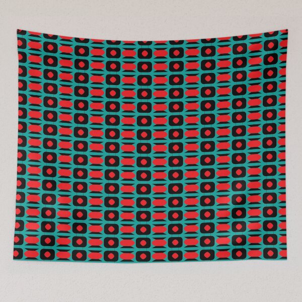 Item preview, Copy of Copy of Emerald Horizons: Exploring Hues of Green and Blue in Geometric Patterns designed and sold by HendAhabib.