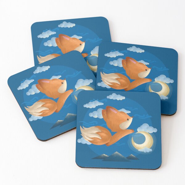 Item preview, Fox Jump Over the Moon designed and sold by Khotekmei.