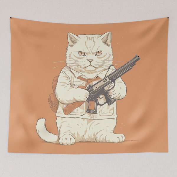 Item preview, Gangsta Kitty designed and sold by Amir Faysal.
