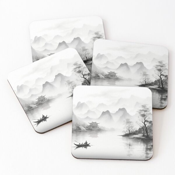 Artikelvorschau, Oriental landscape sketch - 4 entworfen und verkauft von Dunc Ebedes.