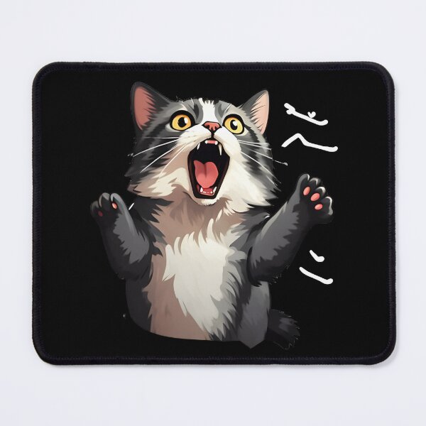 Item preview, Funny cat shocked designed and sold by Newrealis.