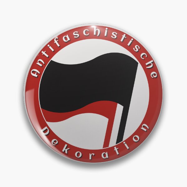 Item preview, Anti-fascist decoration designed and sold by Dunkelflaute.