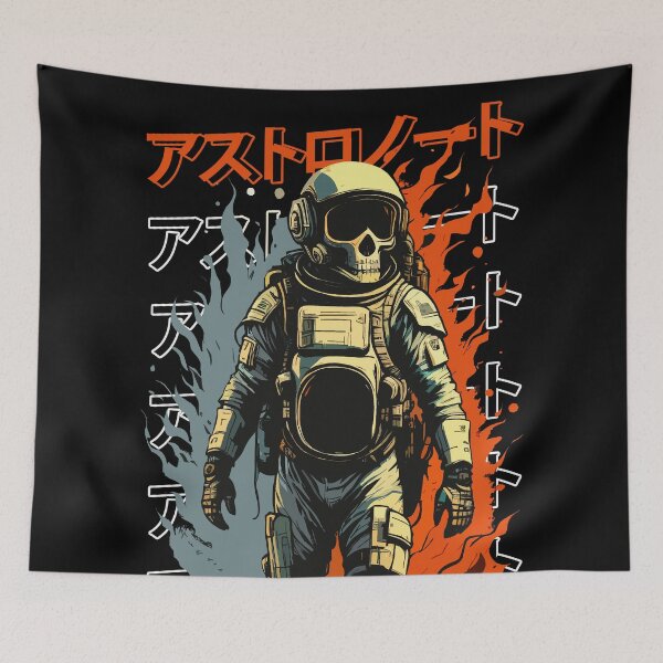 Item preview, Skull Astronaut Streetwear designed and sold by deathanarchy.