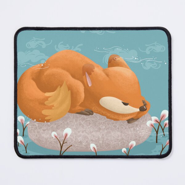 Item preview, Fox Sleeping on Stone designed and sold by Khotekmei.