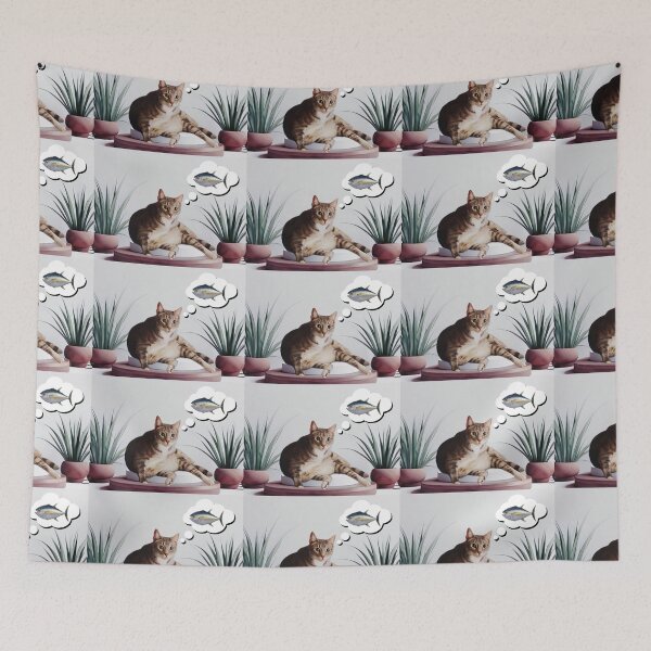 Item preview, Jabba the Cat designed and sold by michellejacques.