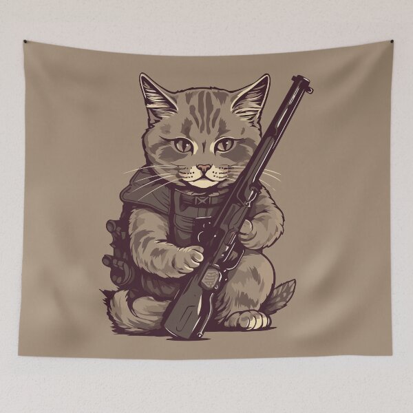 Item preview, Gangsta Kitty designed and sold by Amir Faysal.