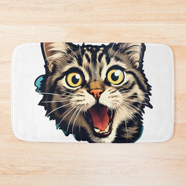 Item preview, Shocking cat designed and sold by Newrealis.