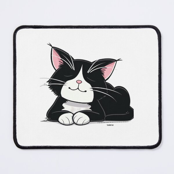 Item preview, Cute Tuxedo Cat: Bicolor Charm designed and sold by pickaxflapper0p.