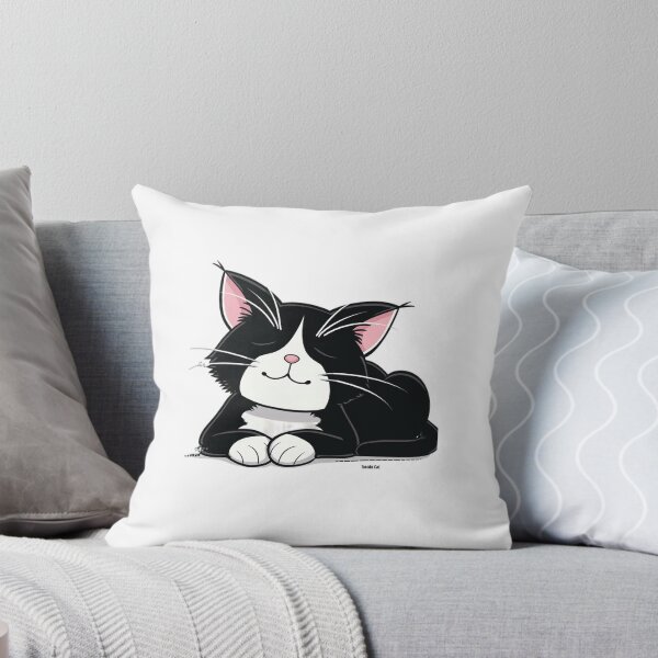 Item preview, Cute Tuxedo Cat: Bicolor Charm designed and sold by pickaxflapper0p.