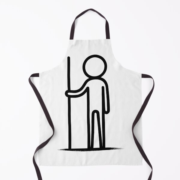 Item preview, Stickman Leader - black designed and sold by FossilizedPixel.