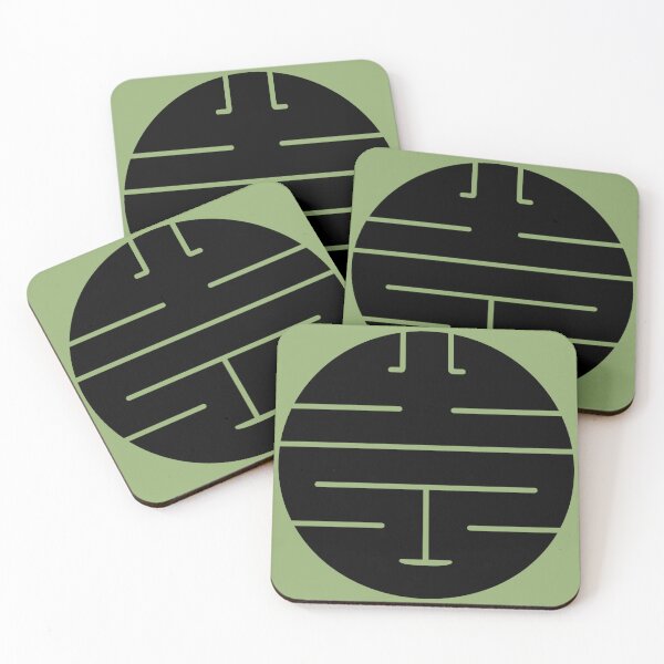 Item preview, Traditional Japanese Samurai crest: Fortune in a circle - Yanagizome designed and sold by Onigokko.