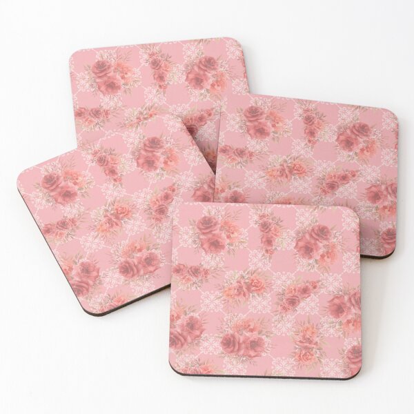 Item preview, Peach Roses and Lace designed and sold by Hanlar.