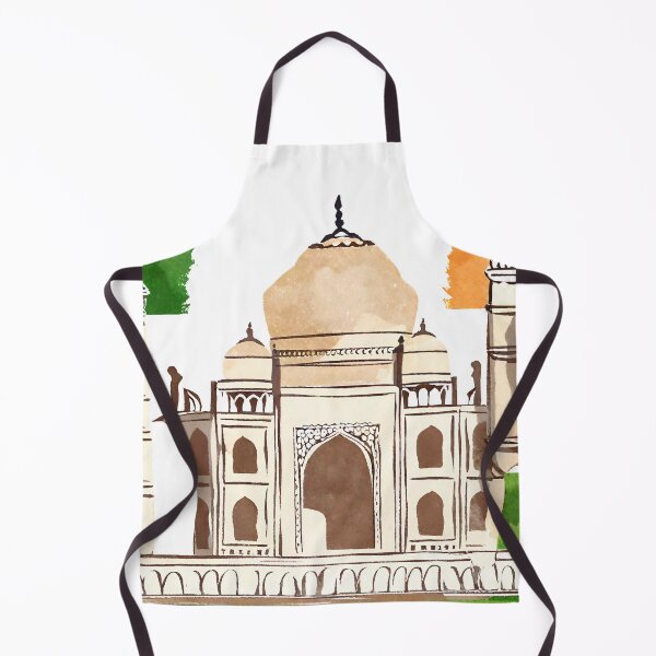Item preview, Taj Mahal with Indian flag Background designed and sold by omg-designs.