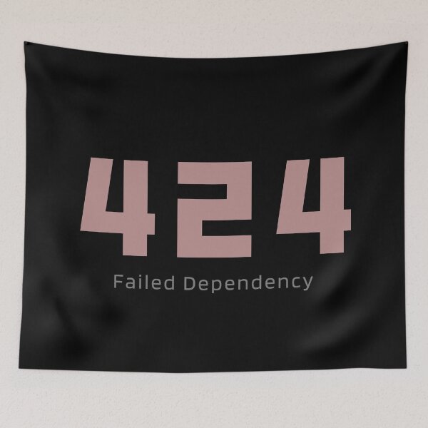 Item preview, HTTP status codes: 424(Failed Dependency) designed and sold by S9View.
