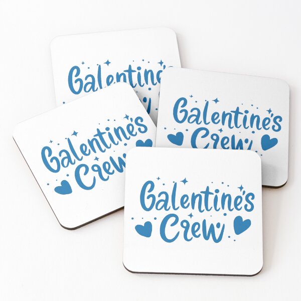 Item preview, Blue Hearts and Gal Pal Vibes - Galentines Crew Collection designed and sold by EmeraldeaArt.