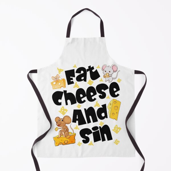 Item preview, Eat Cheese And Sin designed and sold by dooddles.