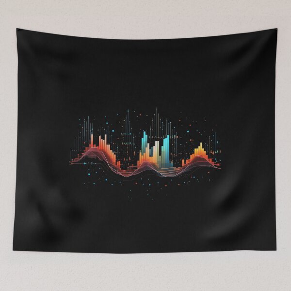 Item preview, Abstract Waveform Fusion designed and sold by Fervour-Arts.
