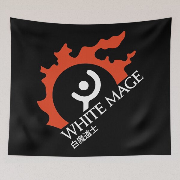 Item preview, White Mage - For Warriors of Light & Darkness designed and sold by xadrawing.