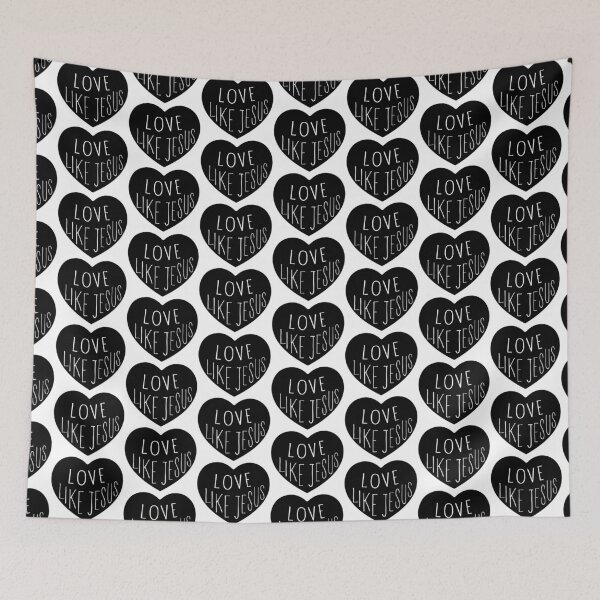 Item preview, Love Like Jesus designed and sold by HerMindSpeaks.