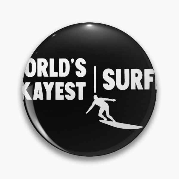 Item preview, World's Okayest Surfer designed and sold by HorizonDesignz.