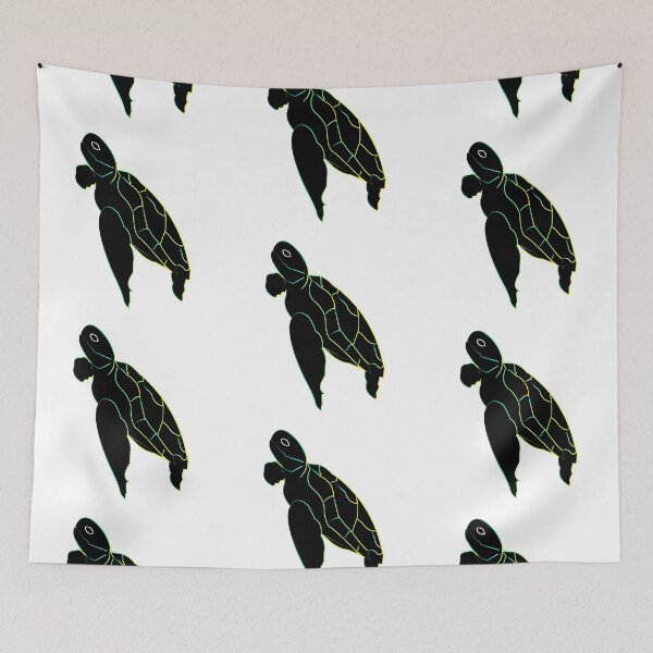 Item preview, Black Tortoise Flying Tortoise Sticker designed and sold by AMK-artworld.
