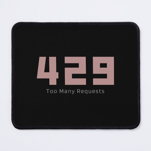 Item preview, HTTP status codes: 429(Too Many Requests) designed and sold by S9View.