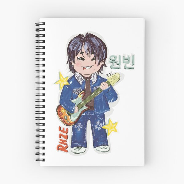 Item preview, RIIZE Wonbin Get a Guitar MV designed and sold by olivebreadntea.