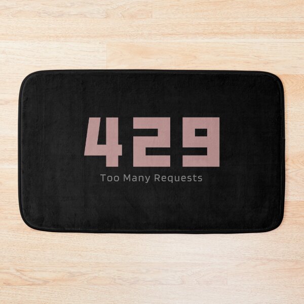 Item preview, HTTP status codes: 429(Too Many Requests) designed and sold by S9View.