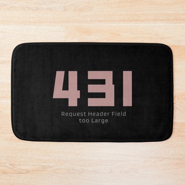 Item preview, HTTP status codes: 431( Request Header Fields Too Large) designed and sold by S9View.
