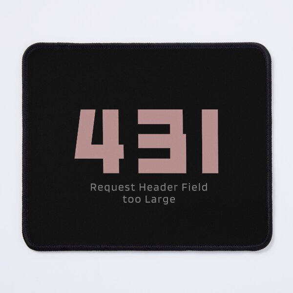 Item preview, HTTP status codes: 431( Request Header Fields Too Large) designed and sold by S9View.