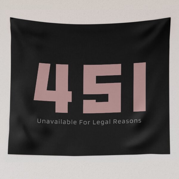 Item preview, HTTP status codes: 451(Unavailable For Legal Reasons) designed and sold by S9View.