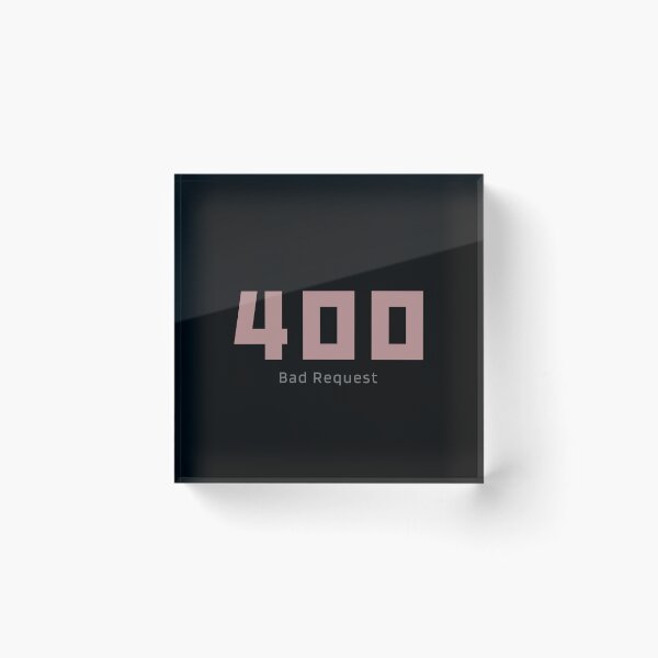 Item preview, HTTP status codes: 400(Bad Request) designed and sold by S9View.