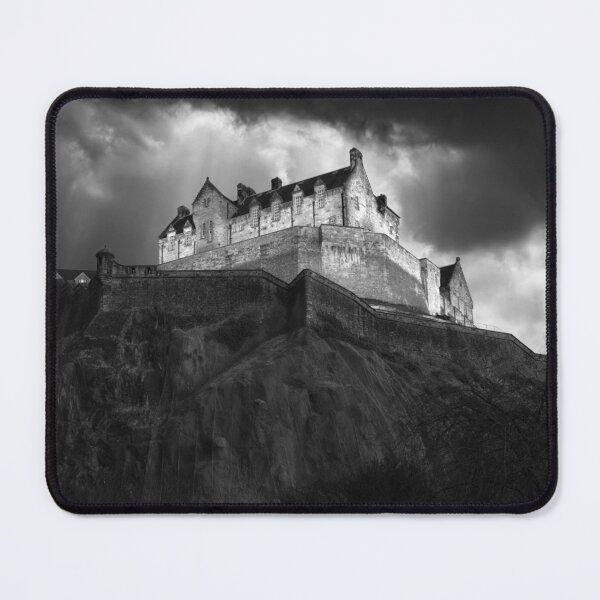 Item preview, Edinburgh Castle BW designed and sold by Alisonchambers2.