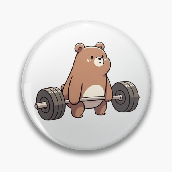 Item preview, Deadlifting Bear designed and sold by xyegor.